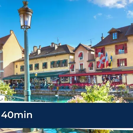 Apartment Homey - Studio Forest Cosy - Hyper Centre - Aux Portes De Geneve Annemasse