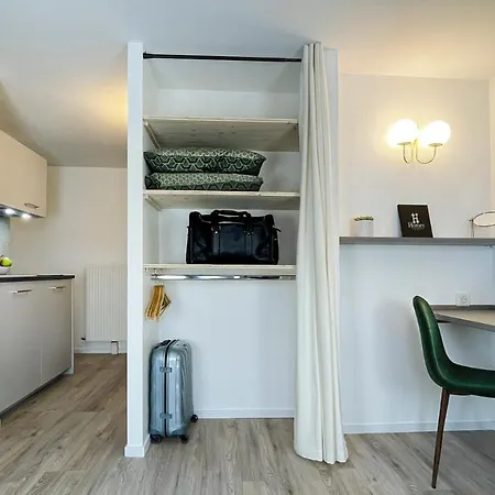 Apartment Homey - Studio Forest Cosy - Hyper Centre - Aux Portes De Geneve